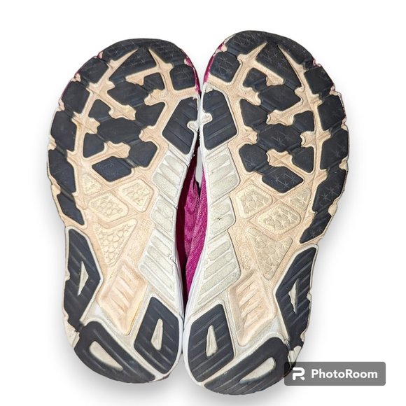 Hoka One One Arahi 6 Festival Fuchsia Ibis Rose Pink Running Shoes Sneakers 9B - Picture 5 of 8